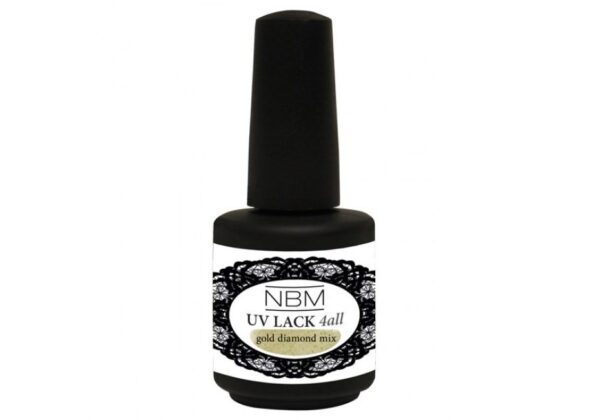 NBM UV Lack 4all Gold Diamond Mix 14ml