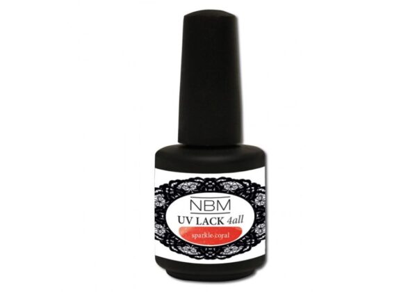 NBM UV Lack 4all Sparkle Coral 14ml
