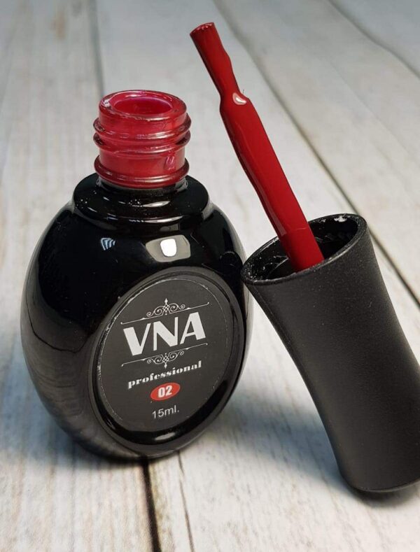 VNA PROFESSIONAL RED 02 UV GEL SOAK OFF 15ml