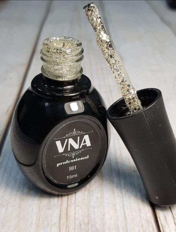 VNA PROFESSIONAL GLITTER 101 UV GEL SOAK OFF 15ml