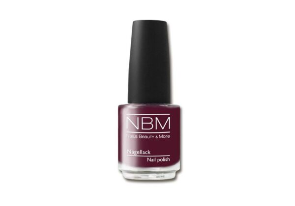 NBM Nagellack Nr. 33 Aubergine 14ml
