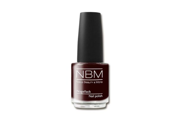 NBM Nagellack Nr. 134 Dark Bordeaux 14ml