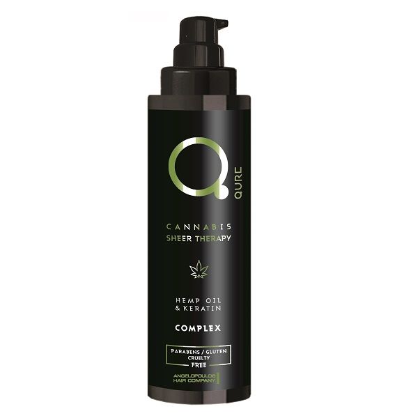 Qure Cannabis Therapy Hemp Oil & Keratin Complex 100ml