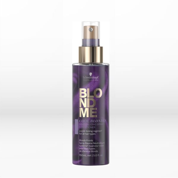 Schwarzkopf Professional BlondMe Cool Blondes Neutralizing Spray Conditioner 150ml
