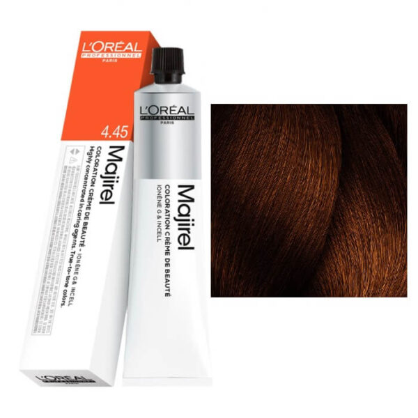 L'OREAL PROFESSIONNEL MAJIREL 4.45 ΚΑΣΤΑΝΟ ΧΑΛΚΙΝΟ ΑΚΑΖΟΥ 50ml