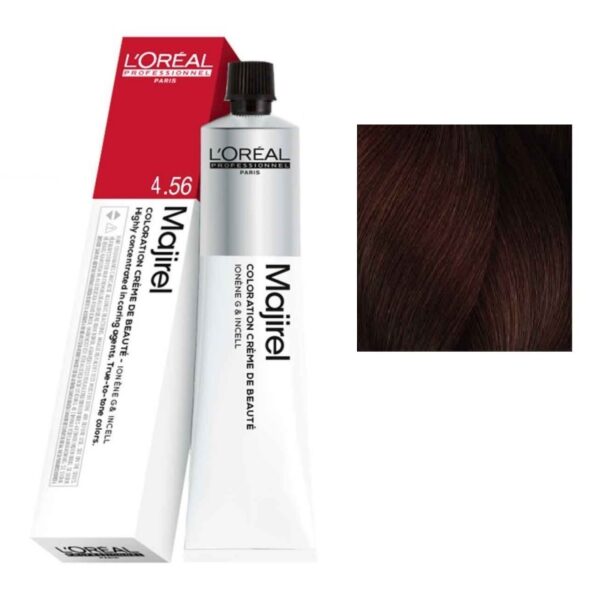 L’OREAL PROFESSIONNEL MAJIREL 4.56 Καστανό Ακαζού Κόκκινο 50ml
