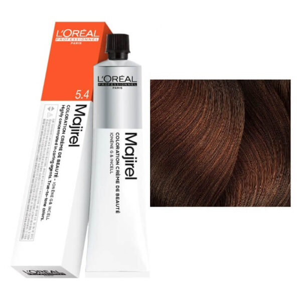 L'OREAL PROFESSIONNEL MAJIREL 5.4 ΚΑΣΤΑΝΟ ΑΝΟΙΧΤΟ ΧΑΛΚΙΝΟ 50ml