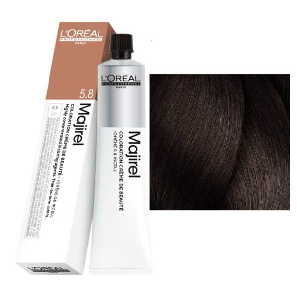 L'OREAL PROFESSIONNEL MAJIREL 5.8 Καστανό Ανοιχτό Μόκα 50ml
