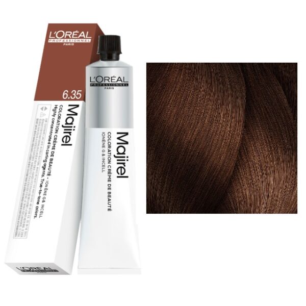 L'OREAL PROFESSIONNEL MAJIREL 6.35 Ξανθό Σκούρο Ντορέ Ακαζού 50ml