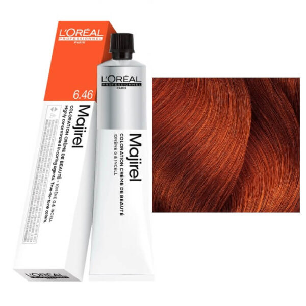 L'OREAL PROFESSIONNEL MAJIREL 6.46 Ξανθό Σκούρο Χάλκινο Κόκκινο 50ml