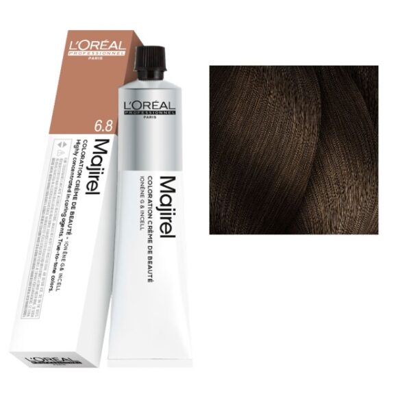 L'OREAL PROFESSIONNEL MAJIREL 6.8 Ξανθό Σκούρο Μόκα 50ml