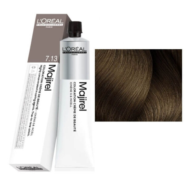 L'OREAL PROFESSIONNEL MAJIREL 7.13 Ξανθό ΣΑΝΤΡΕ Ντορέ 50ml