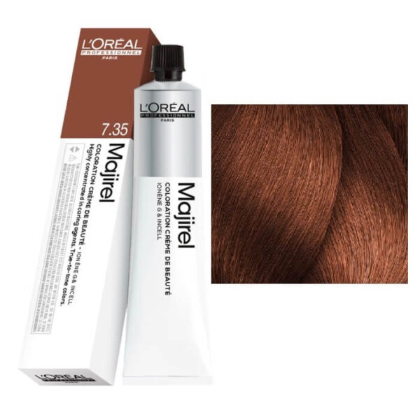 L'OREAL PROFESSIONNEL MAJIREL 7.35 Ξανθό Ντορέ Ακαζού 50ml