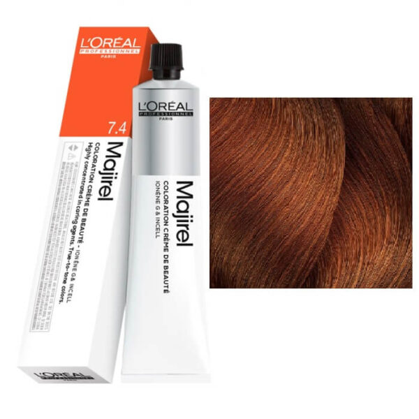 L’OREAL PROFESSIONNEL MAJIREL 7.4 Ξανθό Χάλκινο 50ml