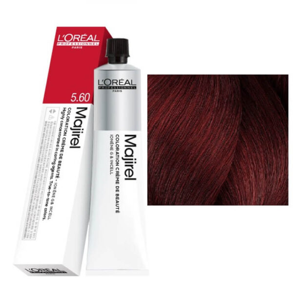 L’OREAL PROFESSIONNEL MAJIREL C 5.60 CARMILANE Καστανό Ανοιχτό Κόκκινο έντονο 50ml