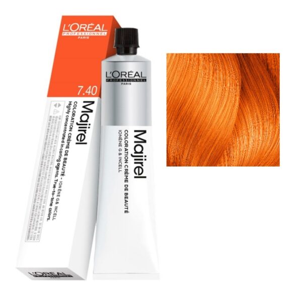 L’OREAL PROFESSIONNEL MAJIREL 7.40 RUBILANE Ξανθό Χάλκινο Έντονο 50ml