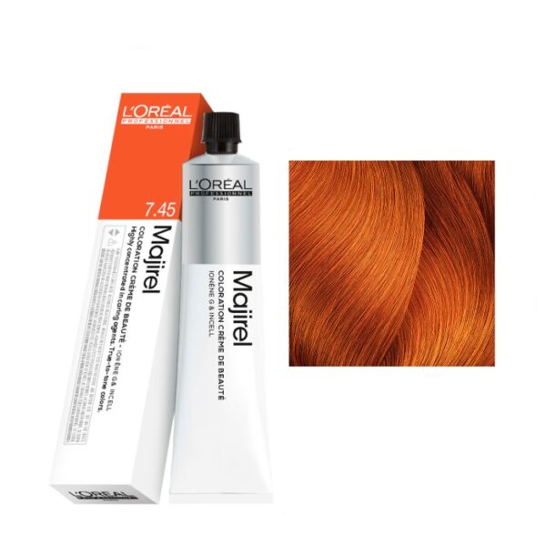 L'OREAL PROFESSIONNEL MAJIREL 7.45 RUBILANE Ξανθό Xάλκινο Aκαζού 50ml