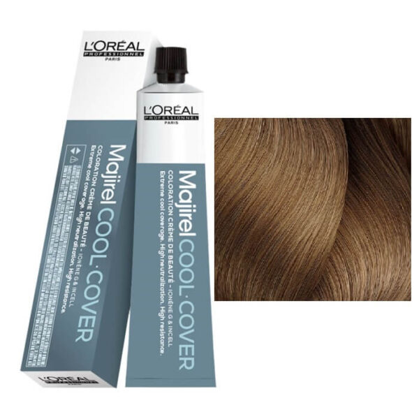 L'OREAL PROFESSIONNEL MAJIREL COOL-COVER 8 Ξανθό Ανοιχτό 50ml