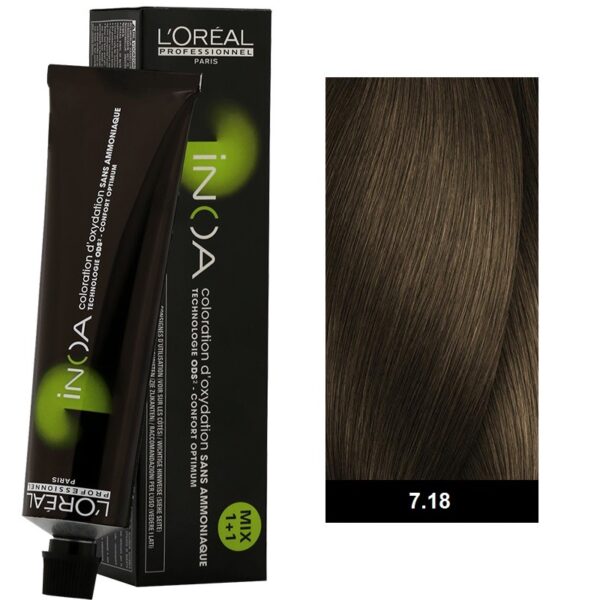 L’OREAL PROFESSIONNEL INOA 7/18 - 60ML